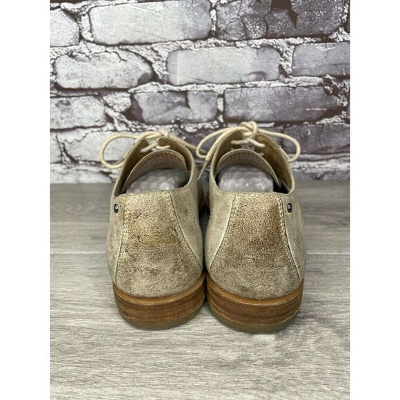 Rockport Adiprene Light Taupe Leather Cap Toe Oxfords Lace Shoes Men Sz 8.5M  US main image 4